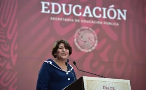 Delfina Gómez, virtual candidata a la gubernatura de Edomex